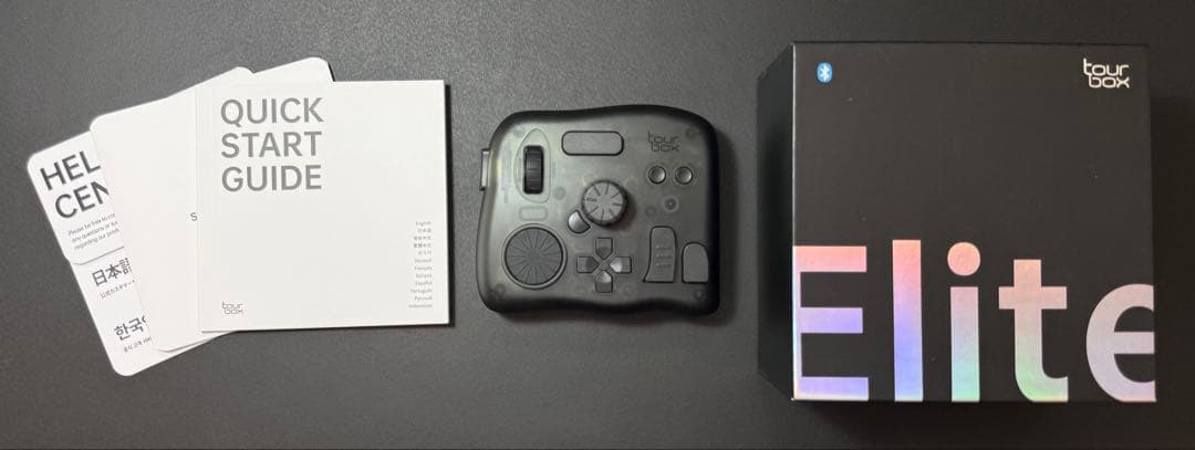 【美品】TourBox Elite フラッグシップモデル クリア