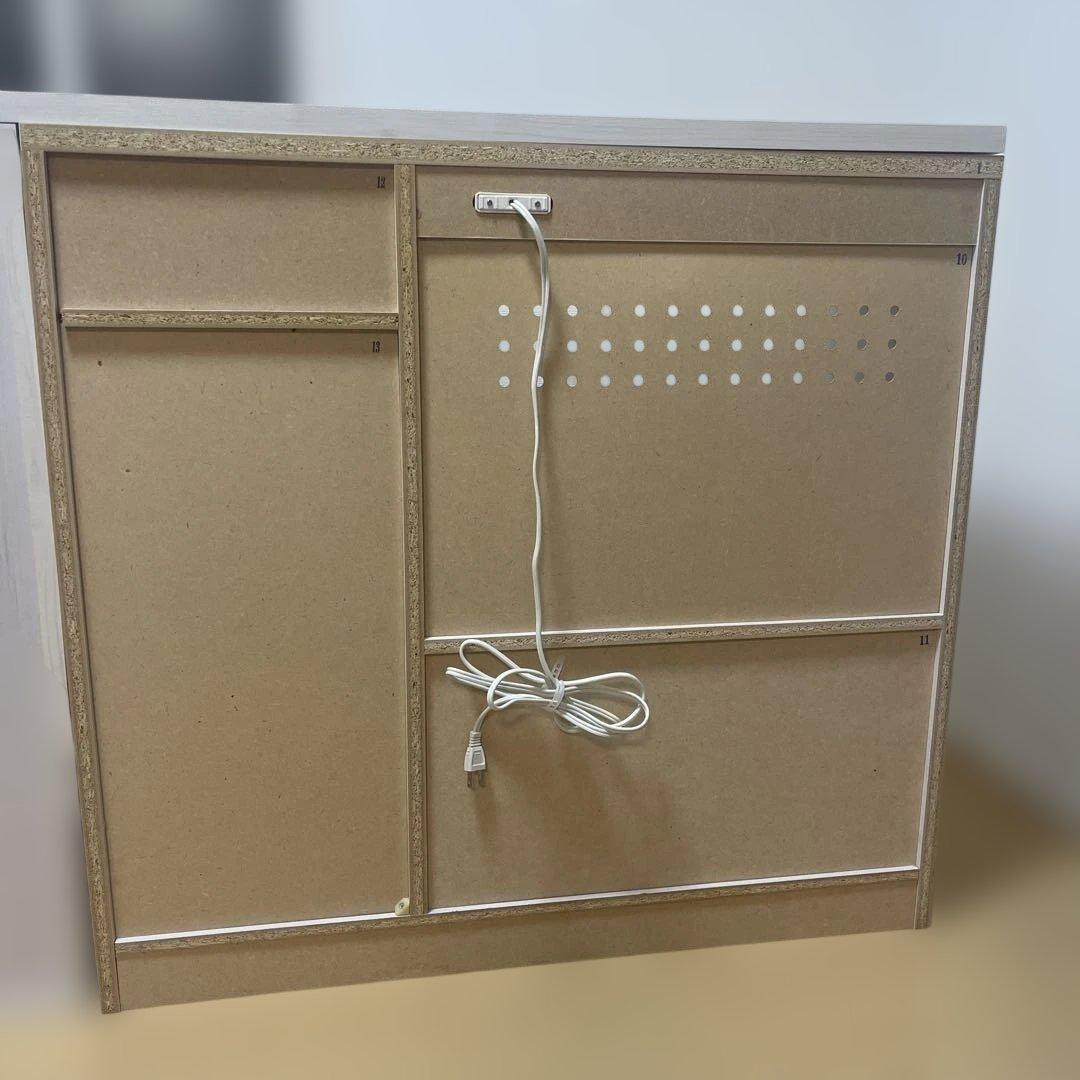 【たのメル便】佐藤産業 LUFFY キッチンカウンター レンジボード&伸縮ラック