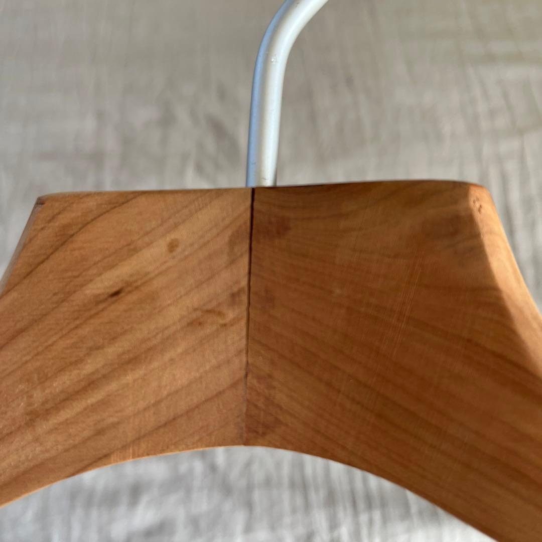 無印良品木製ハンガー10本セット