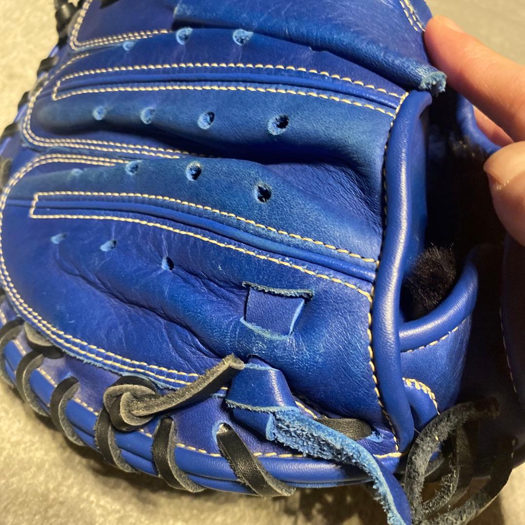 ZETT 少年野球　キャッチーミット　ロイヤルブルー