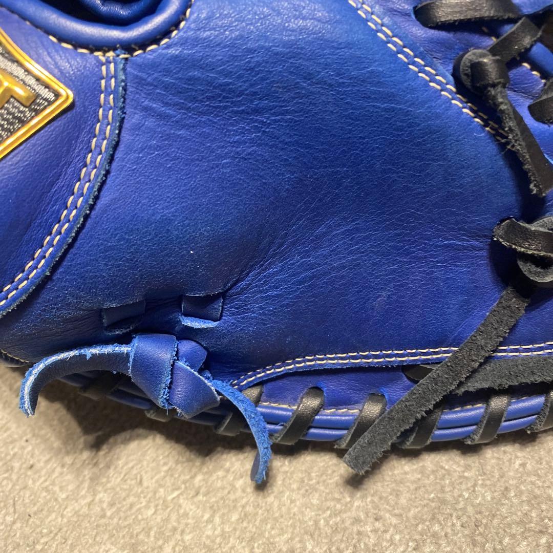 ZETT 少年野球　キャッチーミット　ロイヤルブルー