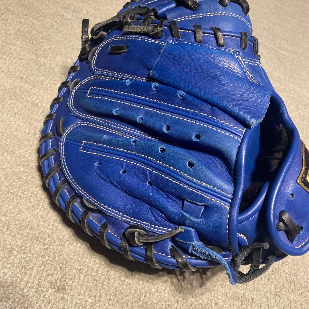 ZETT 少年野球　キャッチーミット　ロイヤルブルー