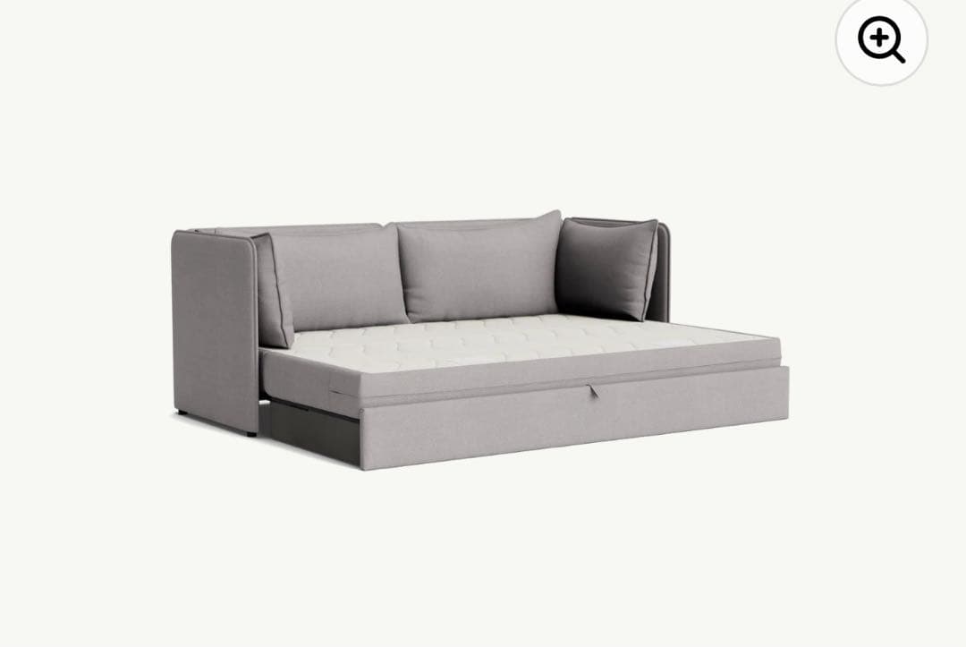 8/8まで専用　美品【使用期間半年】コアラソファーベッド BOXY