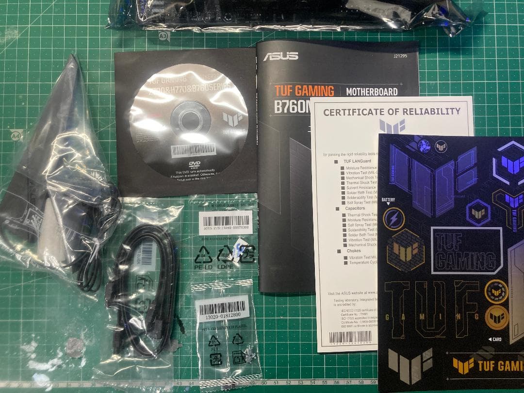 マザーボード ASUS TUF GAMING B760M-PLUS WIFI D4 DDR4