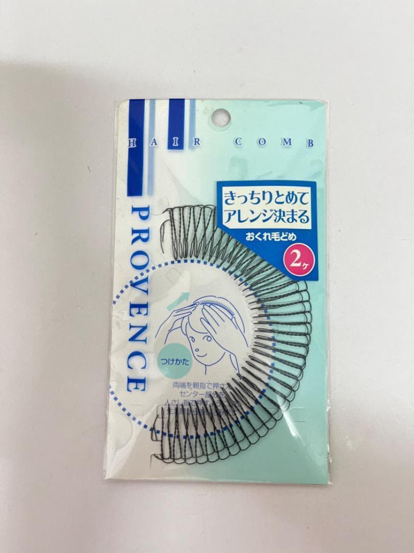 [ママちゃん]おくれ毛止め(黒)　２本入り　SH-380×24個