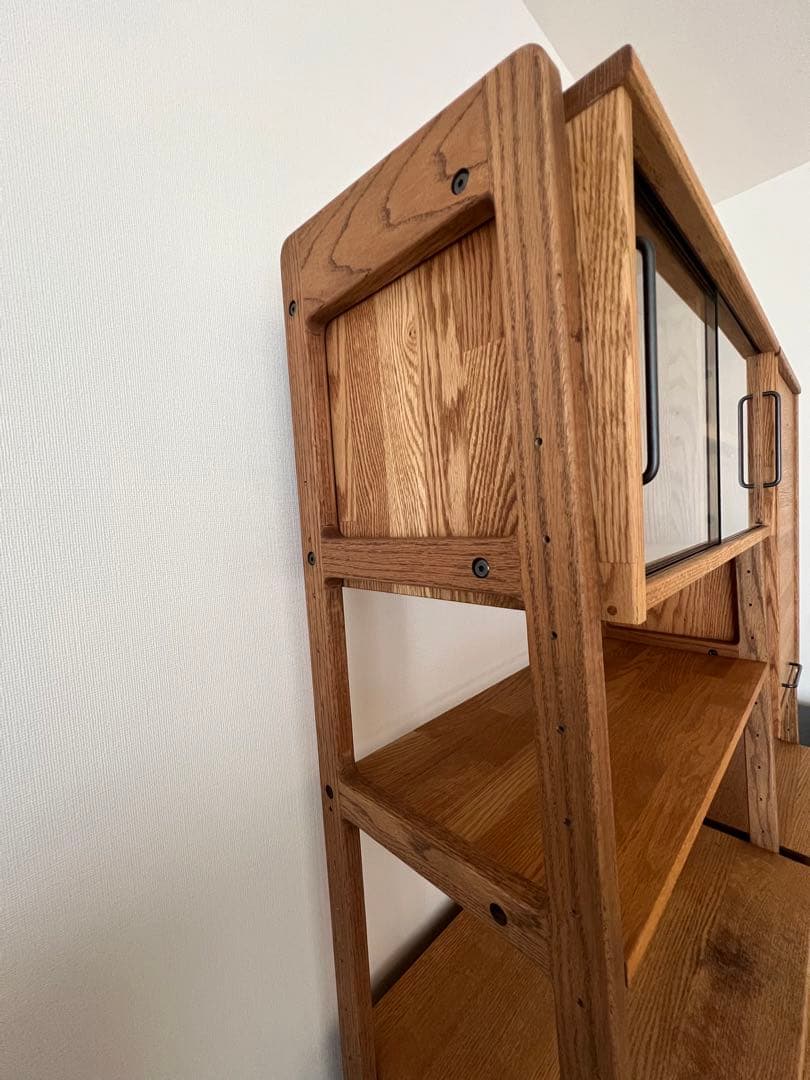 モモナチュラル MOMO natural 食器棚 VIBO UNIT オーク