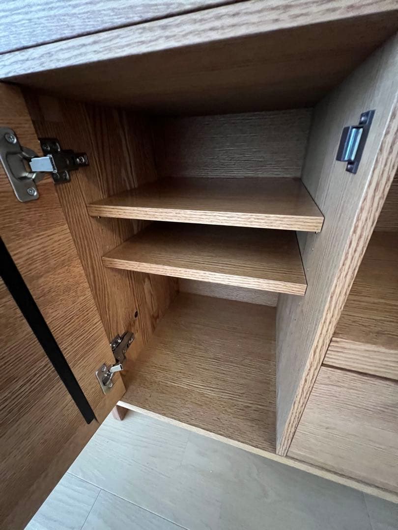 モモナチュラル MOMO natural 食器棚 VIBO UNIT オーク