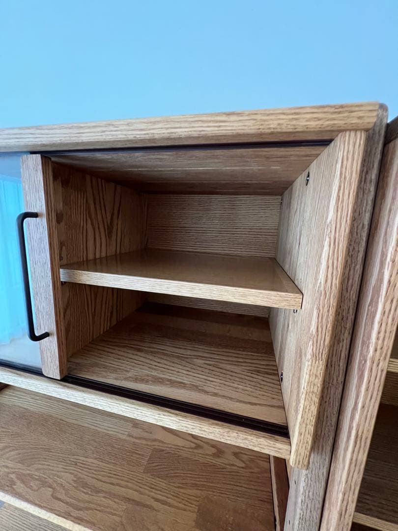 モモナチュラル MOMO natural 食器棚 VIBO UNIT オーク