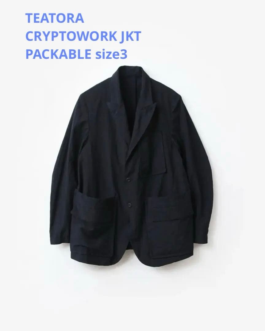 ジャケット・アウター TEATORA CRYPTOWORK JKT PACKABLE size3