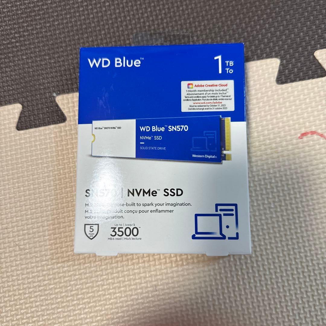 内蔵型SSD WD Blue SN570 1TB NVMe SSD