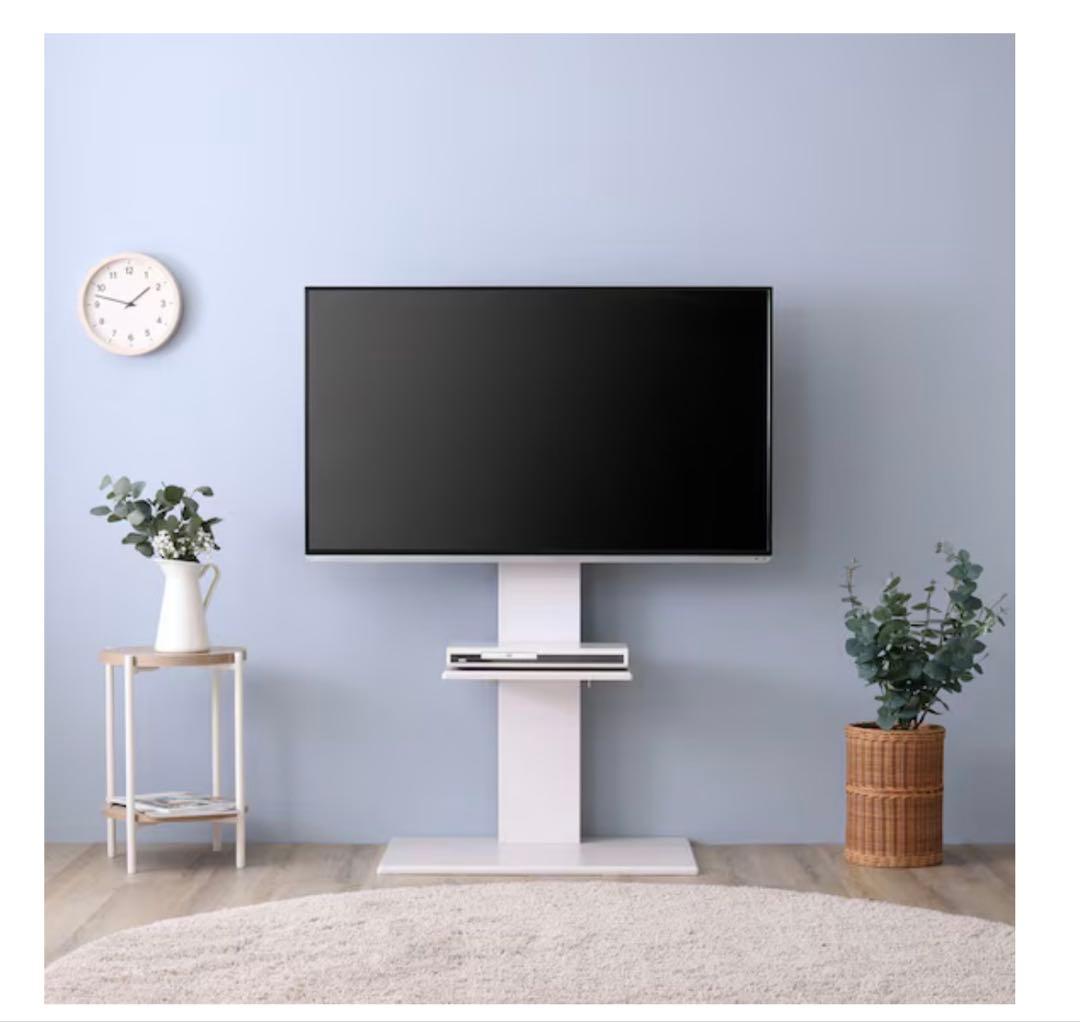 ニトリ　壁寄せTVスタンド（トエルN ハイタイプ WW）