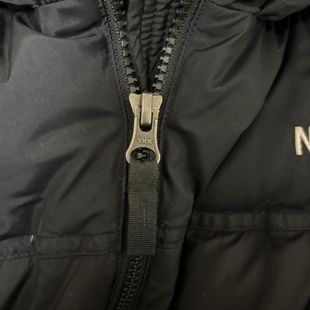 THE NORTH FACE ブラック ダウンジャケット ショートヌプシ
