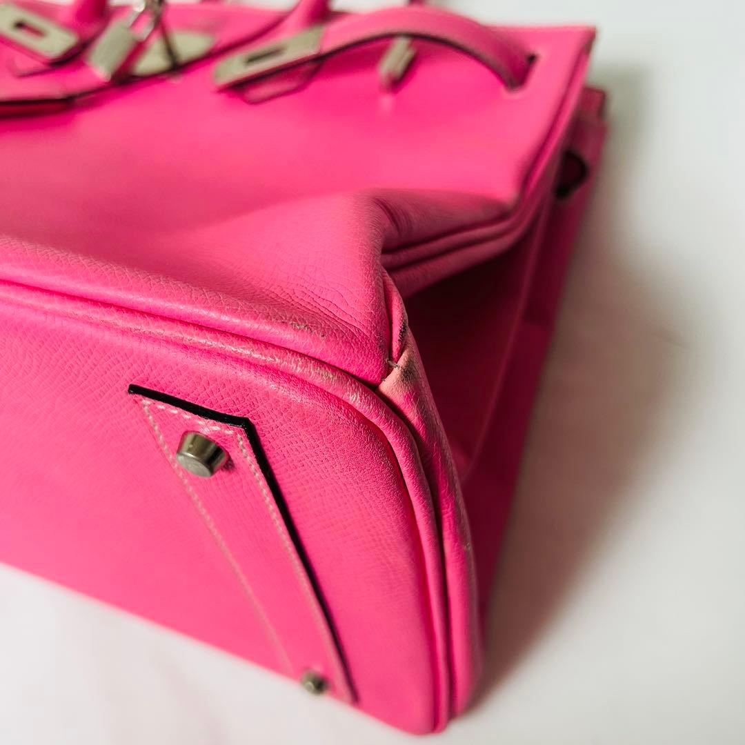 ヘンリーハイクラス カデナ 希少ピンク ハンドバッグ