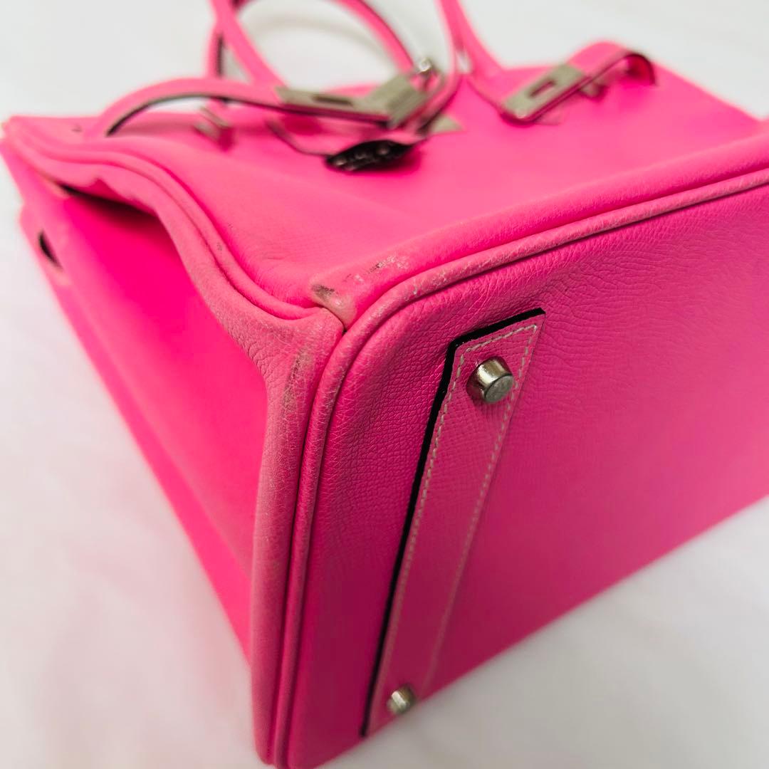 ヘンリーハイクラス カデナ 希少ピンク ハンドバッグ