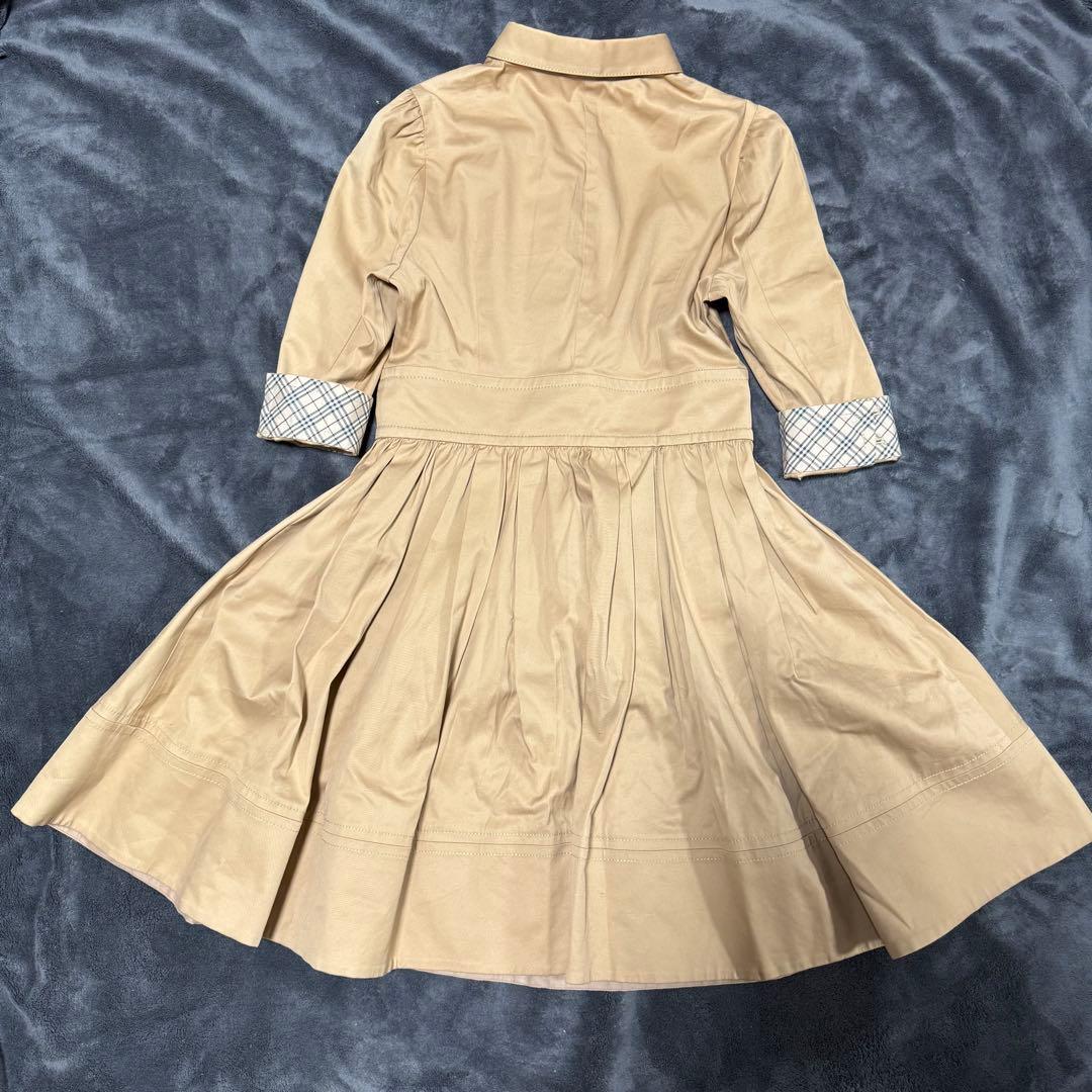 BURBERRY バーバリー　ノバチェック　ワンピース ベージュ　S 36