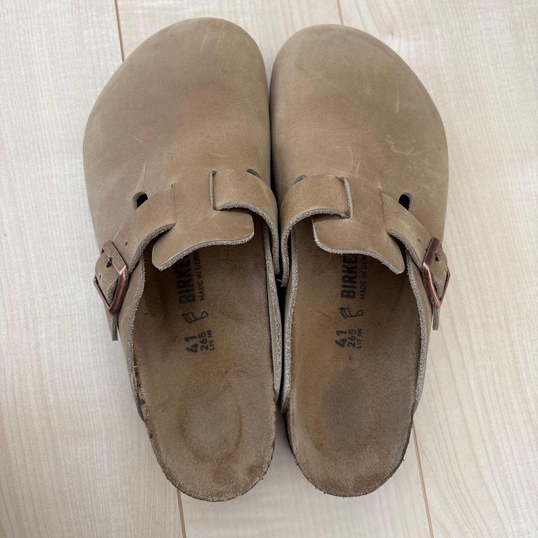 BIRKENSTOCK ベージュ サボサンダル 41
