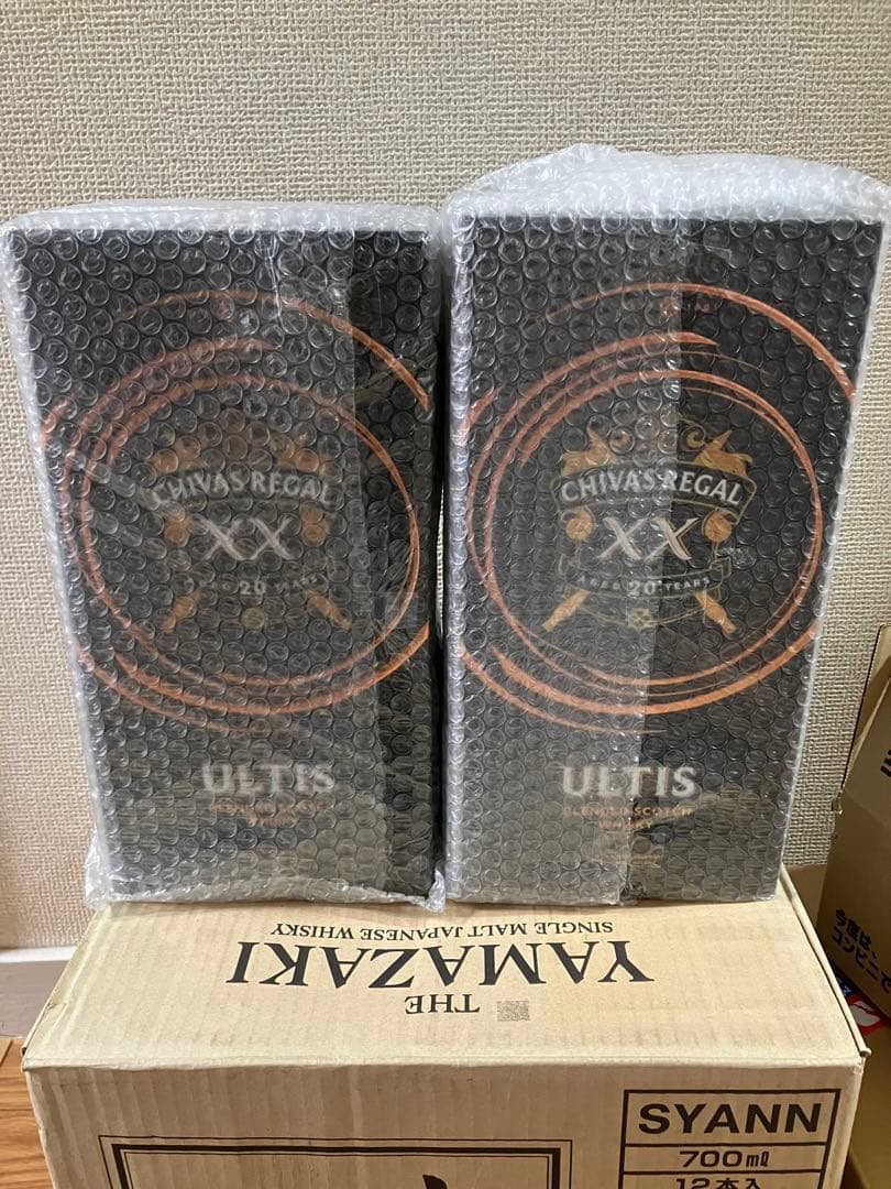 終売シーバスアルティスCHIVAS REGAL ULTIS XX 20年2本