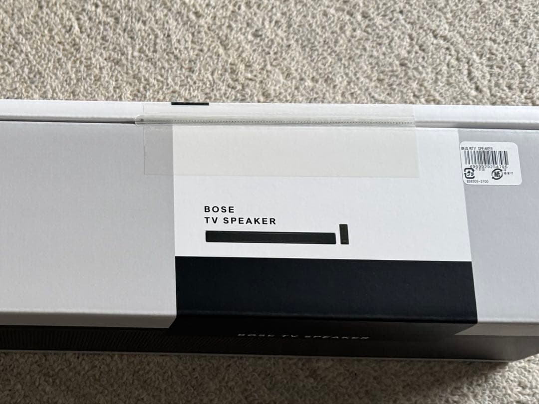 【新品未開封】BOSE TV Speaker サウンドバー Bluetooth