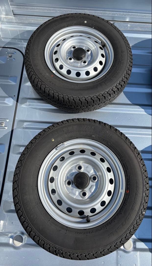 ヨコハマタイヤ　スーパーバン335 145/80/R12 2本セット　バリ山