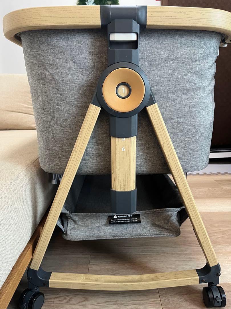 【大阪市付近直接引渡し限定】HZDMJ ベビーベッド コンパクト 折りたたみ