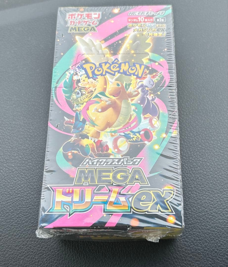 ポケモンカードゲーム MEGA ドリームEX 1box未開封シュリンク付き