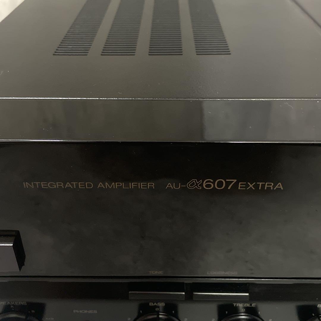 希少・無印 SANSUI AU-α607 EXTRA サンスイ アンプ 現状品