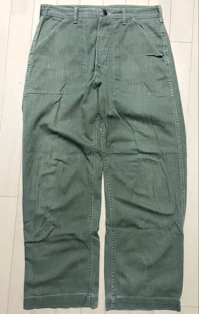 usarmy ベイカーパンツ 13star ヘリンボーン W40 股下71