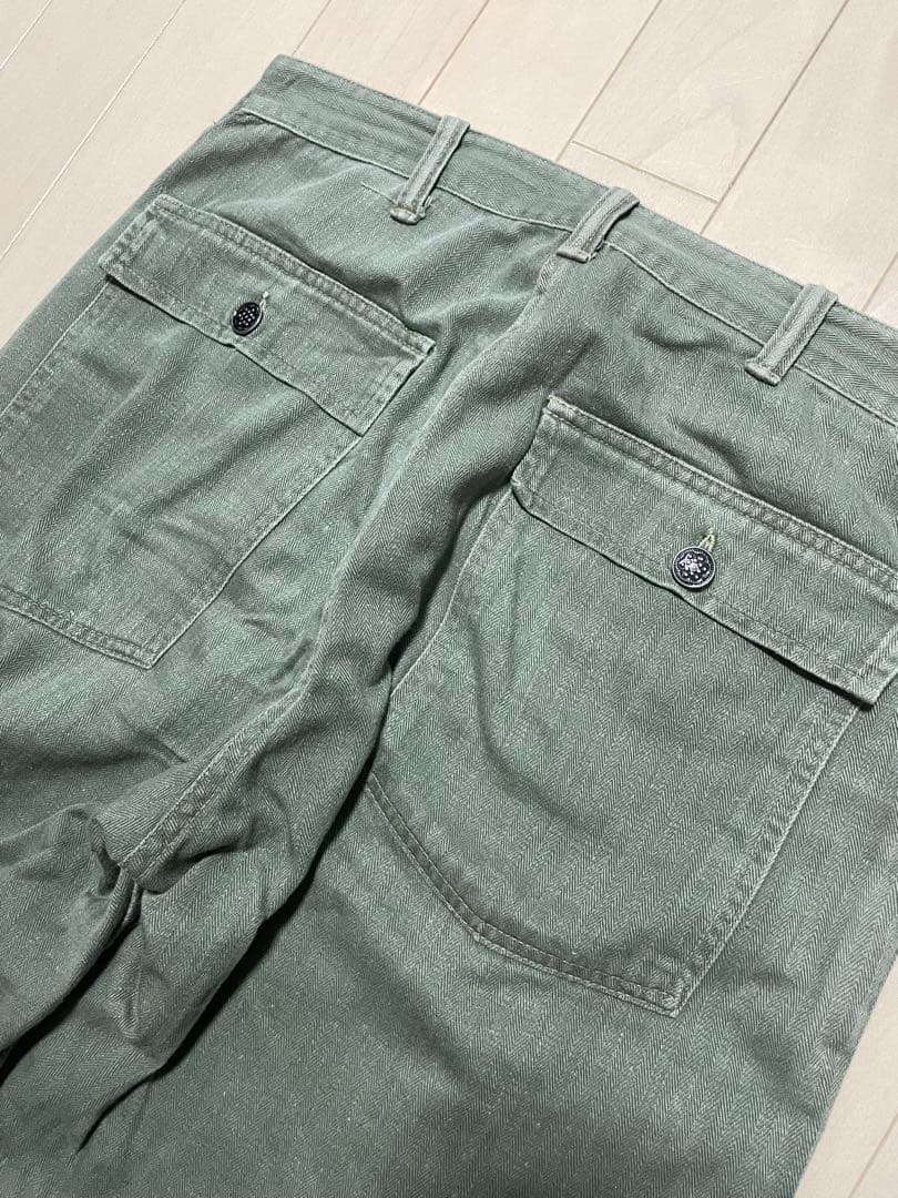 usarmy ベイカーパンツ 13star ヘリンボーン W40 股下71