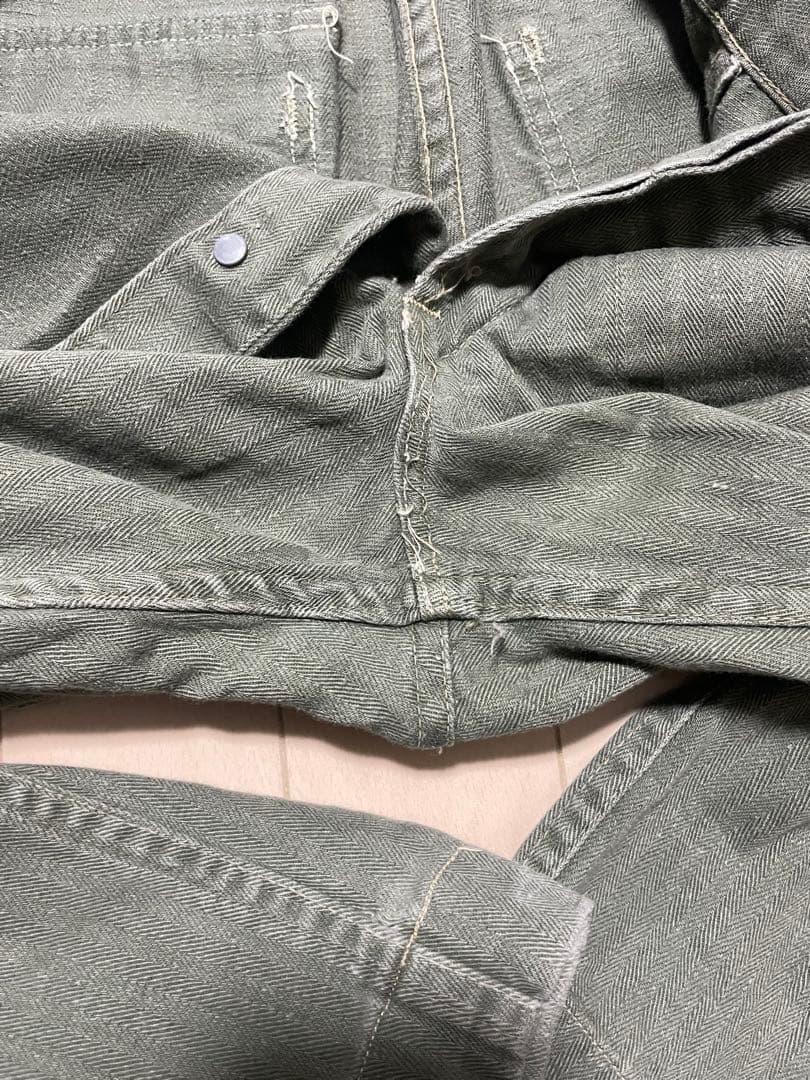 usarmy ベイカーパンツ 13star ヘリンボーン W40 股下71