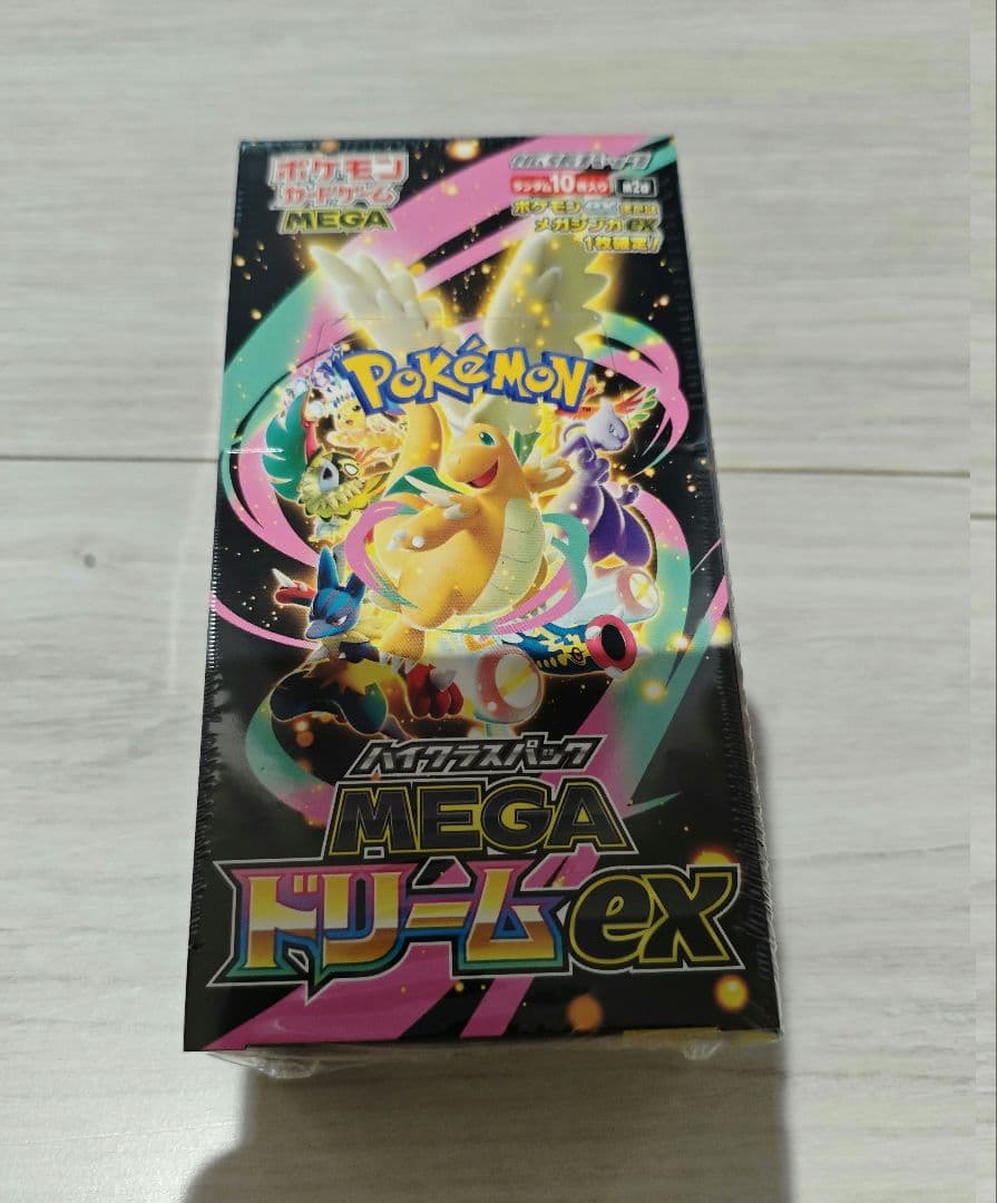 ポケモンカード MEGAドリームex 新品未開封 シュリンク付き 1BOX