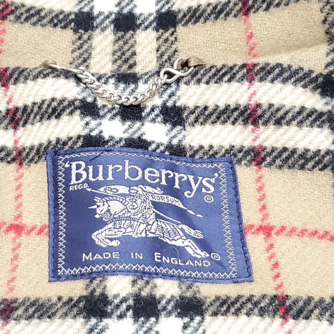 美品✨バーバリー ノバチェック ダッフルコート ロング 英国製 キャメル