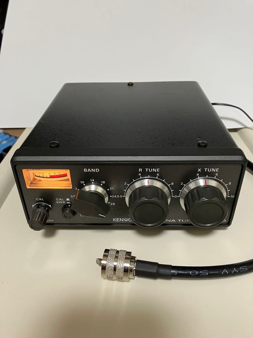 KENWOOD ANTENNA TUNER AT-130 動作確認 150W