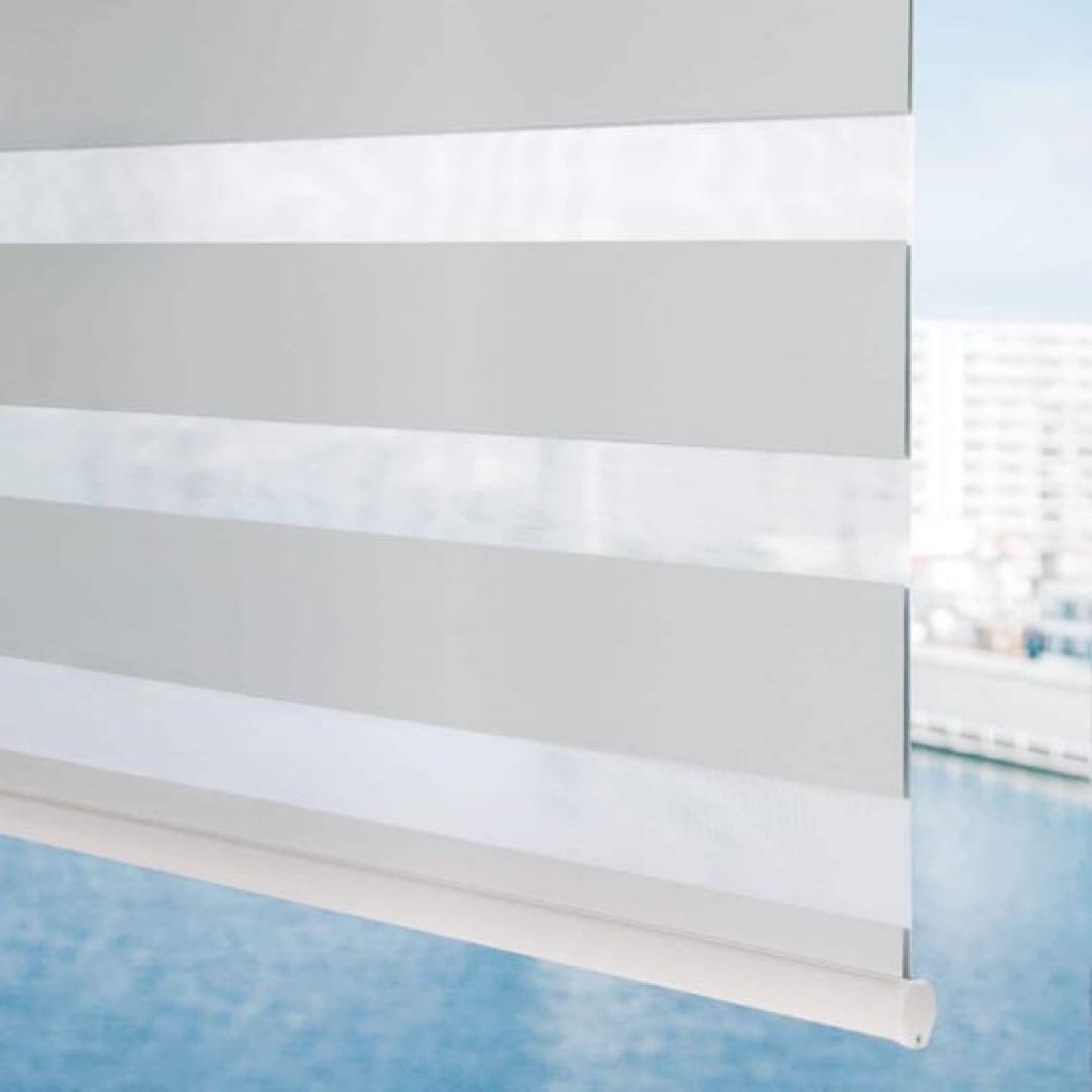 幅180cm 調光ロールスクリーン 遮光 ホワイト