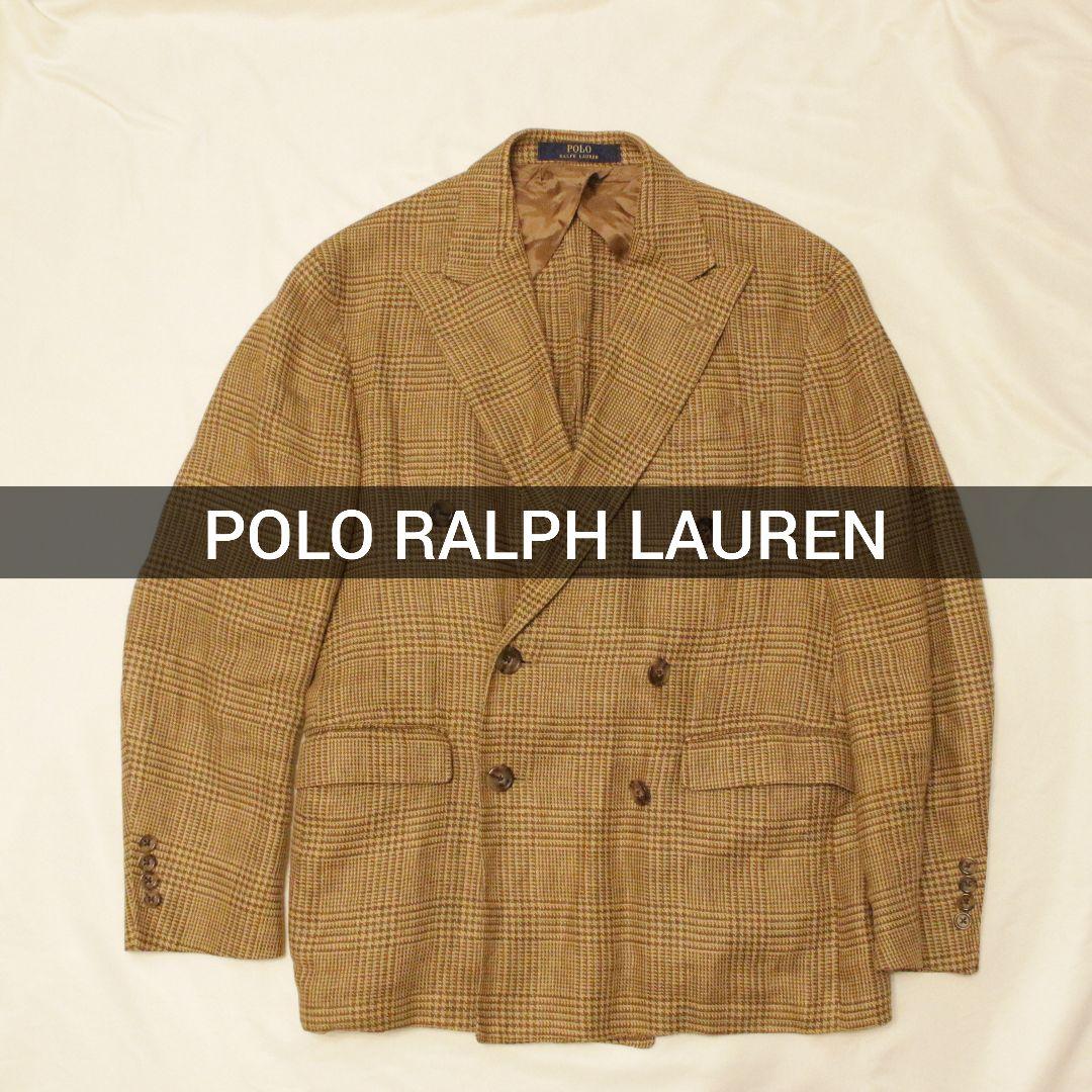 Polo Ralph Lauren チェック柄 ダブルブレスト 40S