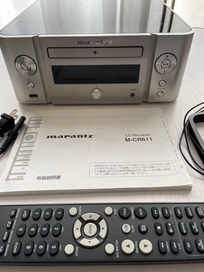 ラジオ・コンポ MARANTZ CD receiver M-CR611