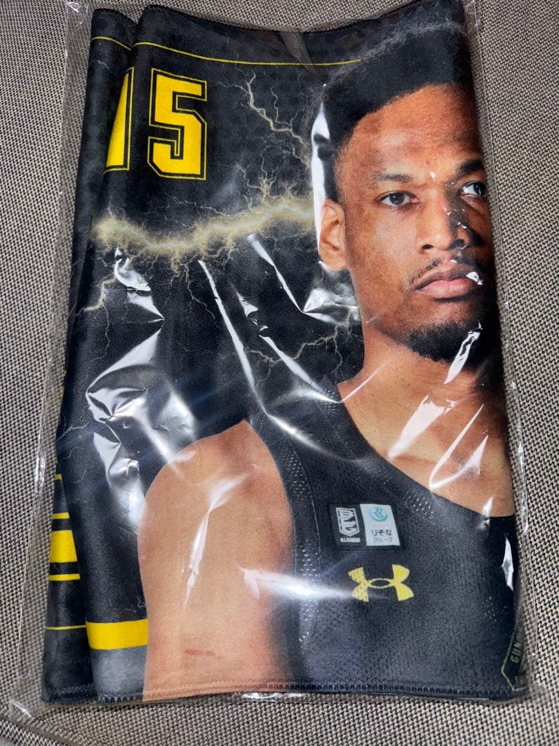 エージェー・エドゥ 群馬クレインサンダーズ ガチャ SR 両面フェイスタオル