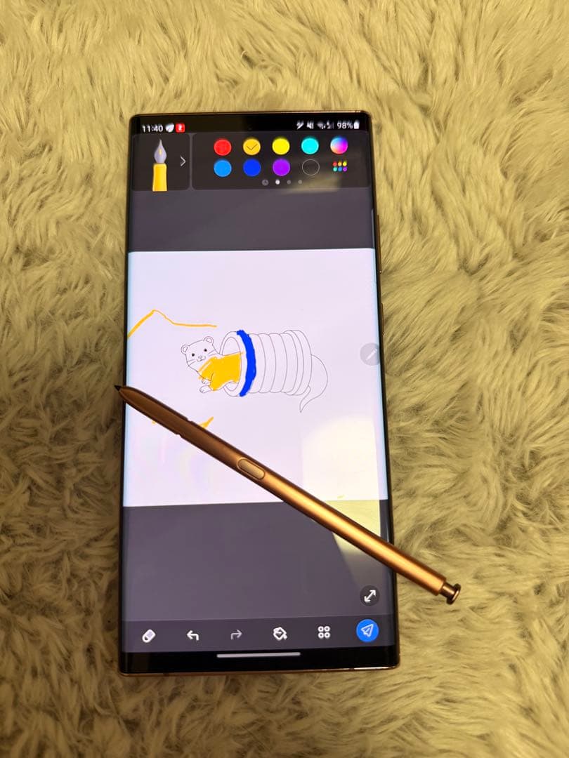 Samsung Galaxy Note20 Ultra 5G ローズゴールド