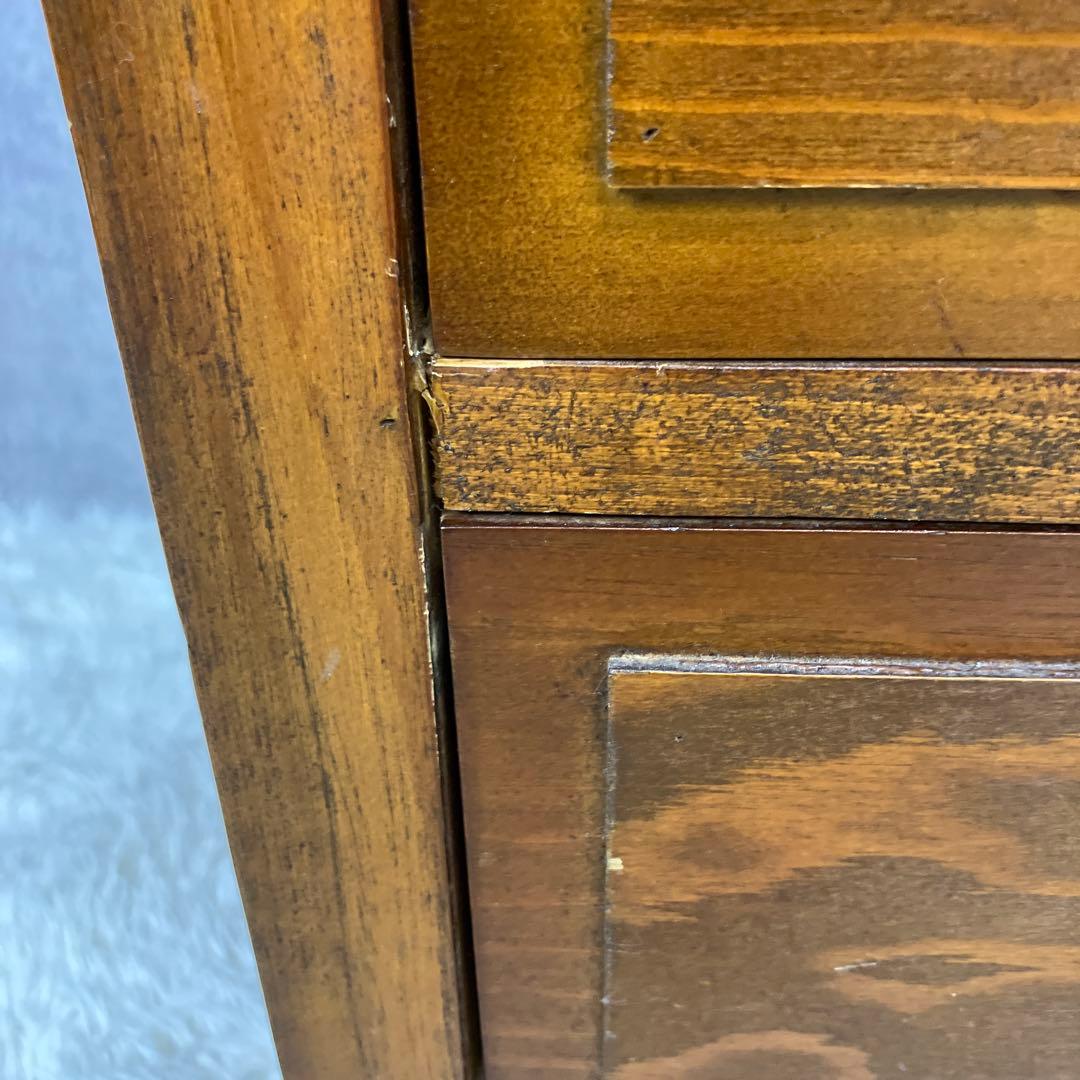 【極美品】木製チェスト 猫脚 アンティーク 高級家具