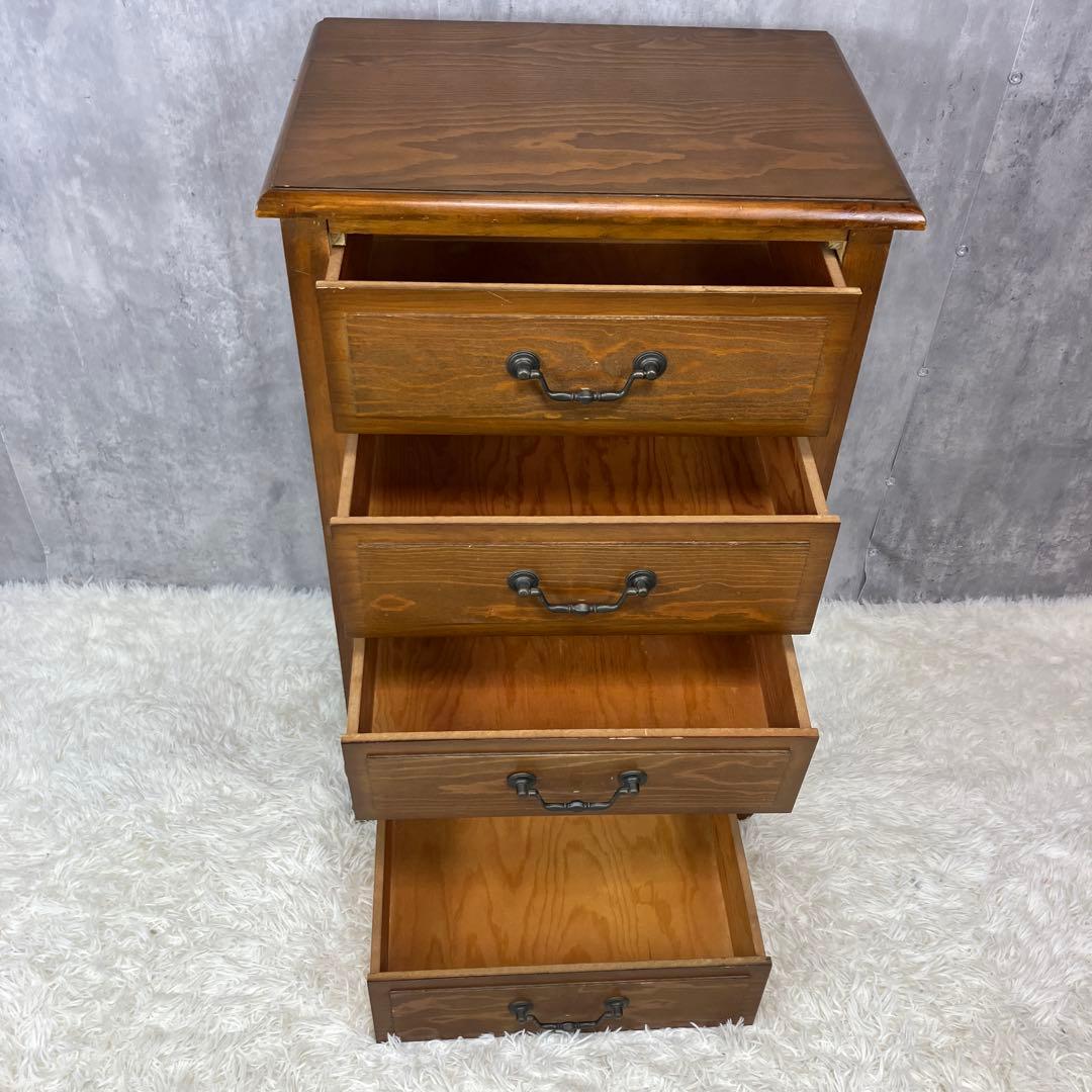 【極美品】木製チェスト 猫脚 アンティーク 高級家具