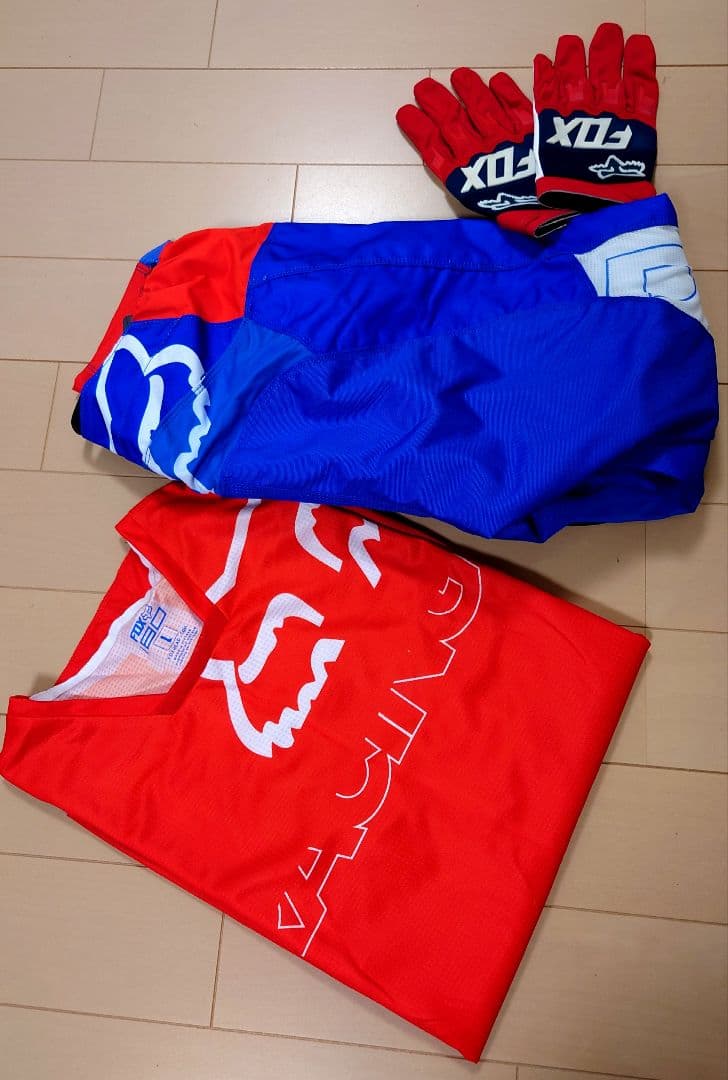 【FOX RACING】180 モトクロスパンツ(34) ウェア・グローブセット