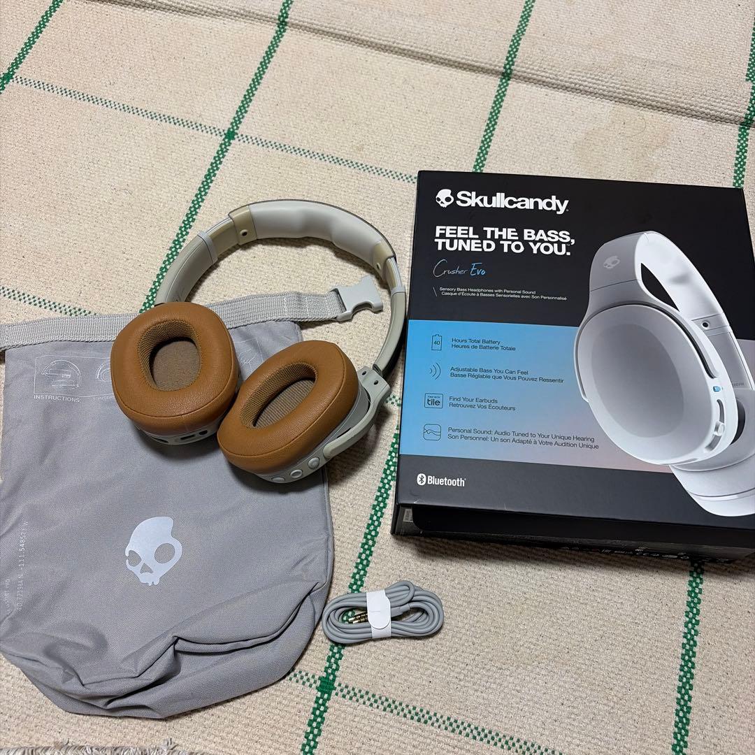 Skullcandy Crusher Evo ワイヤレスヘッドホン