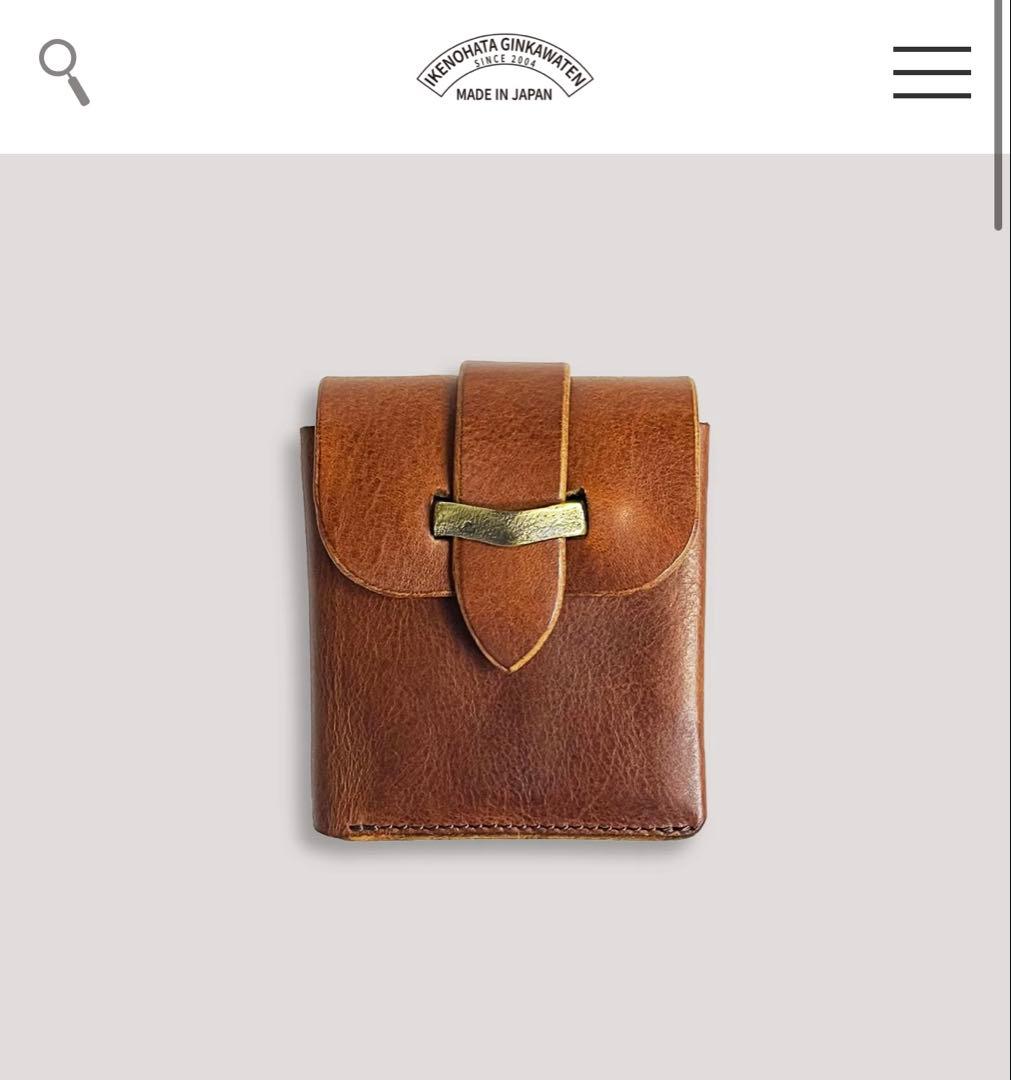 池之端銀革店　Haru Garson Compact Wallet