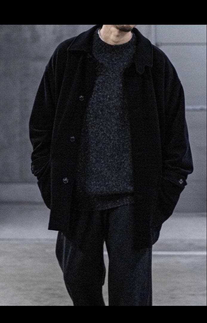 confect ウールカシミアフリースワークコート