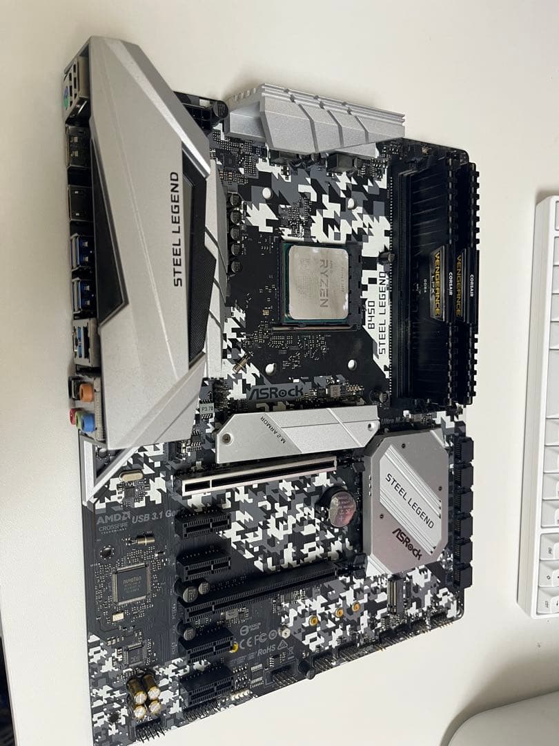 CORSAIR 32GB DDR4 マザボB450・Ryzen5 3600セット