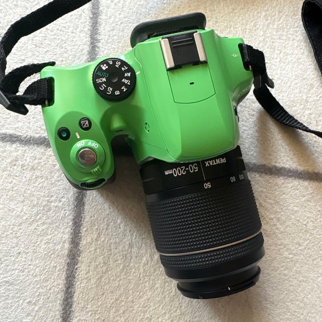 PENTAX K-50 レンズキット動作確認済み 保存再生確認済み 望遠レンズ付