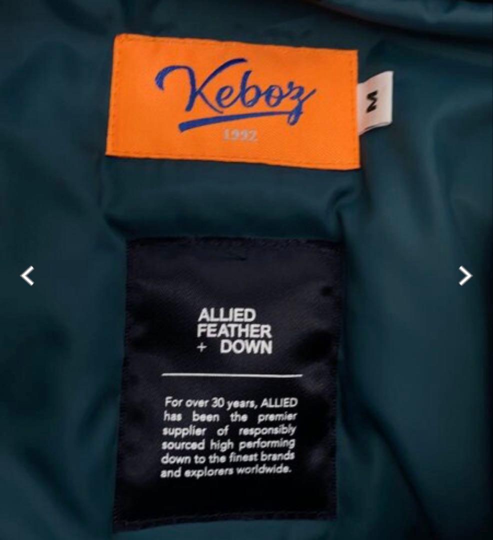 【セール！】KEBOZ ダウンジャケット M 黒 ブラック オーバーサイズ