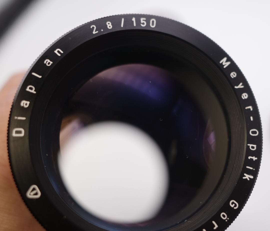 バブルボケレンズDiaplan (Pentacon) 150mm f2.8M42