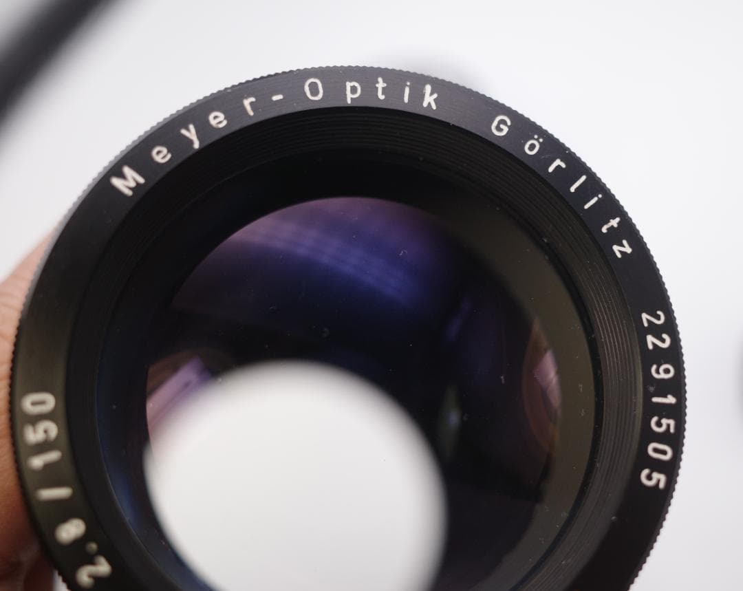 バブルボケレンズDiaplan (Pentacon) 150mm f2.8M42