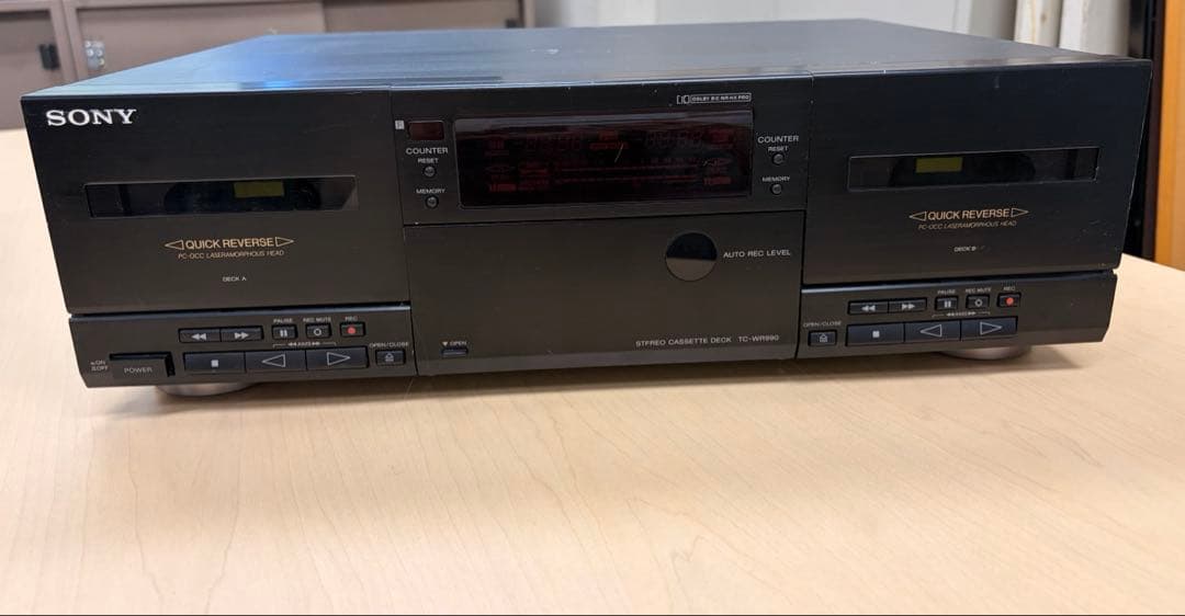 ラジオ・コンポ SONY DOLBY B-C NR HX PRO