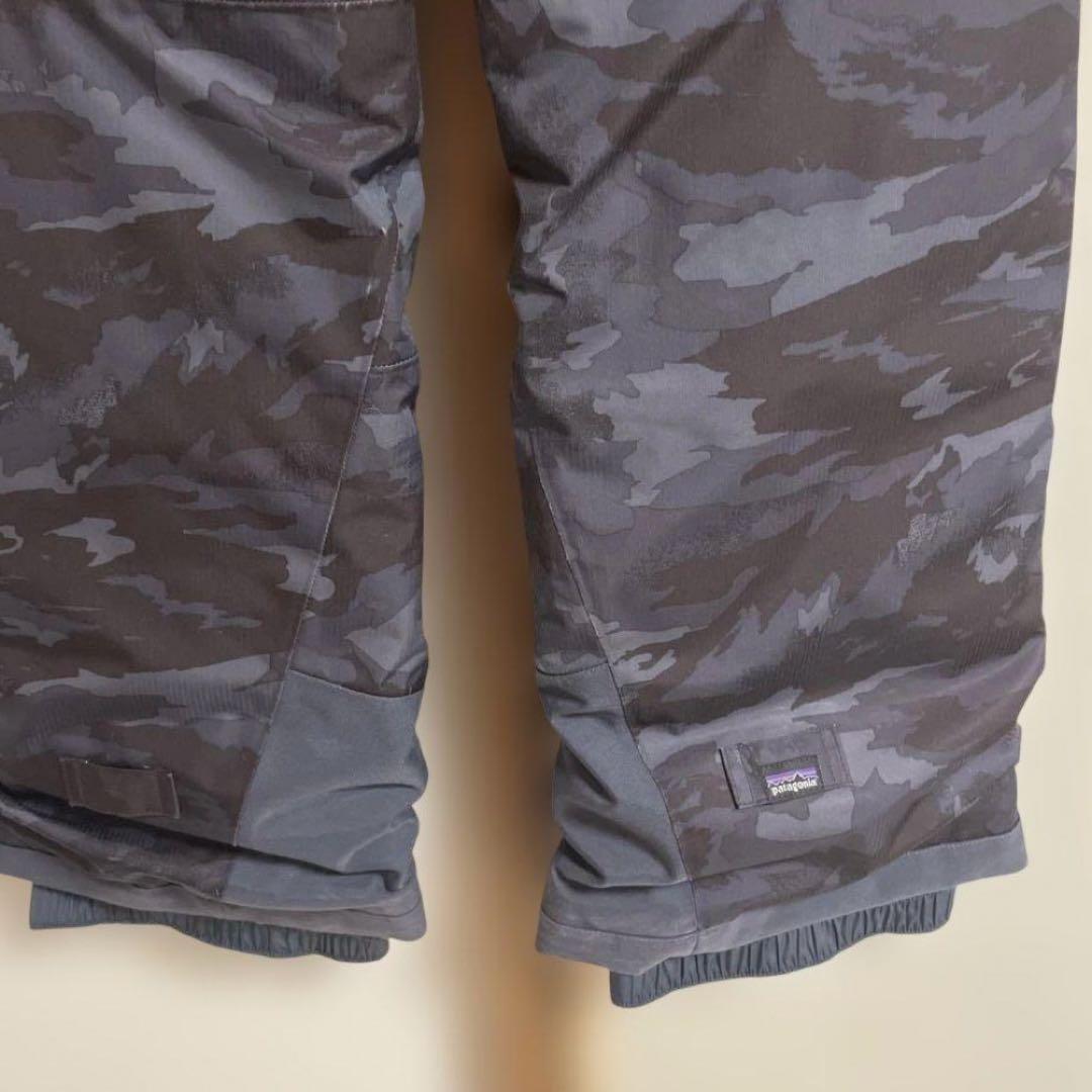 【美品　撥水加工済】　パタゴニア　ボーイズ　M スキー　スノーボード　ウェア